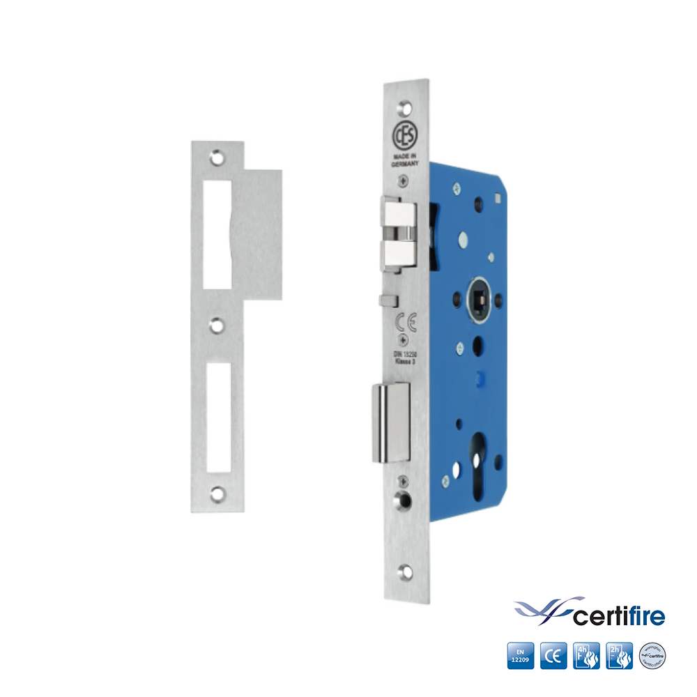 CESlocks 9100SP Mortise Sashlock with Anti-Thrust Latch Premium Class - Warrington Certifire Certificate - Made in Germany
