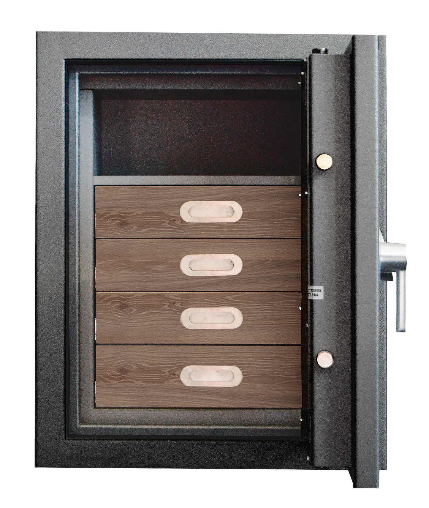 Luxury Safes - SÜPERB "S" with digital lock and 4 drawers lined with micro fabric (Size: H 80.6 x W 63.6 x D 57.0 cm) - Hartmann Tresore Online Shop