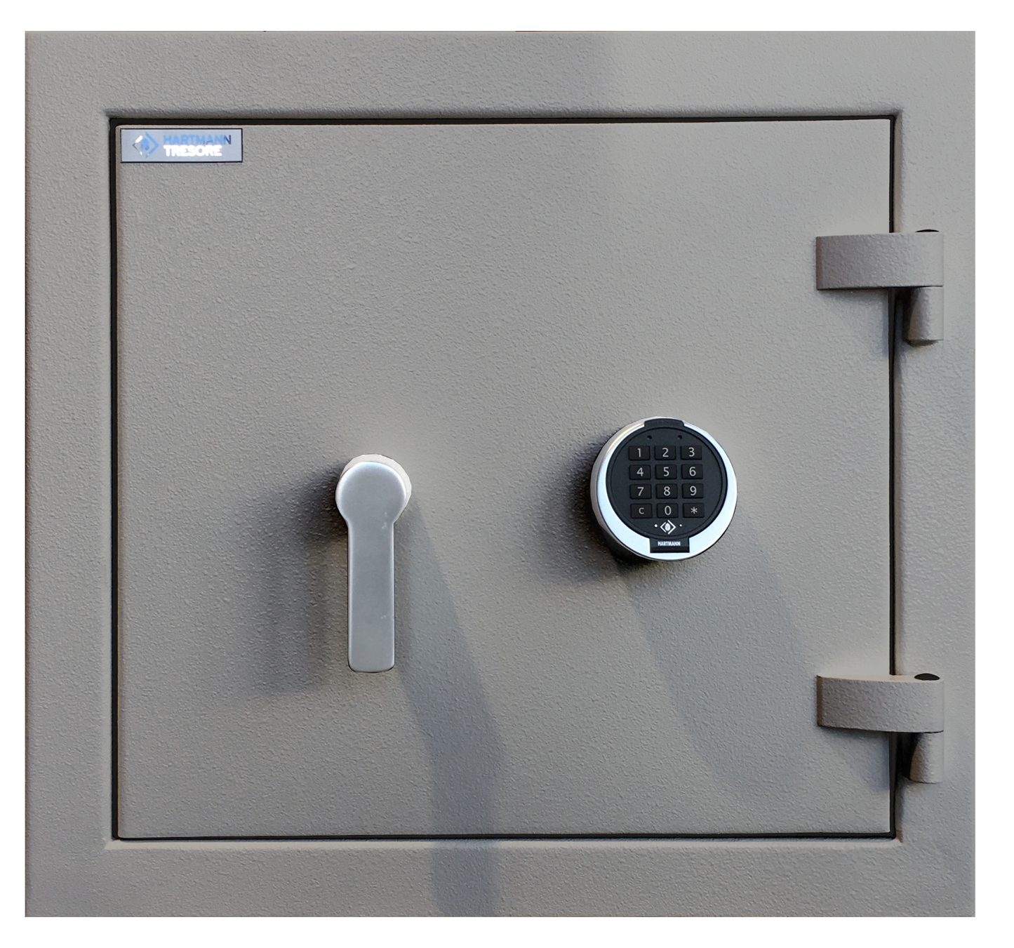 Luxury Safes - SÜPERB "XS" with digital lock and 2 drawers lined with micro fabric (Size: H 60.6 x W 63.6 x D 51 cm) - Hartmann Tresore Online Shop