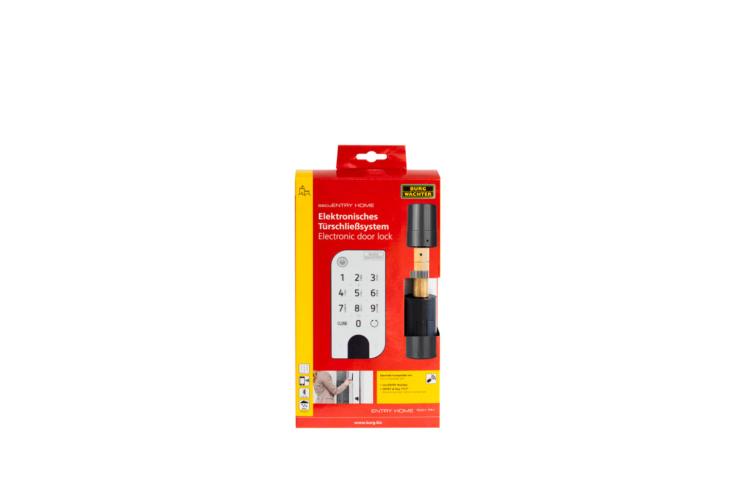 Electronic Door Lock Set - Entry Home 5001 PIN - German Engineered