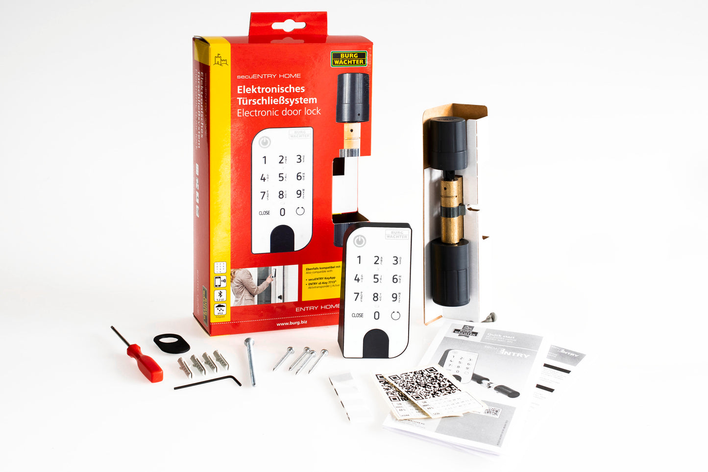 Electronic Door Lock Set - Entry Home 5001 PIN - German Engineered