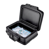 HTME FIREBOX - Fireproof and Waterproof Chest with Key Lock