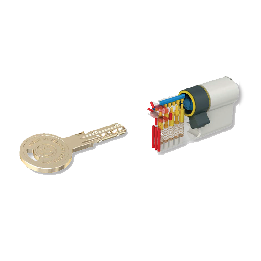 CES High Security Half Cylinder Door Lock - REVERSIBLE - Made in Germa ...