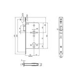 CESlocks  9200 F Nightlatch Lock - Warrington Certifire Certificate - Made in Germany - Made in Germany