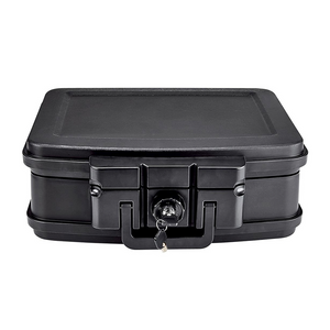 HTME FIREBOX - Fireproof and Waterproof Chest with Key Lock