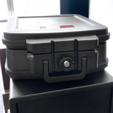 HTME FIREBOX - Fireproof and Waterproof Chest with Key Lock
