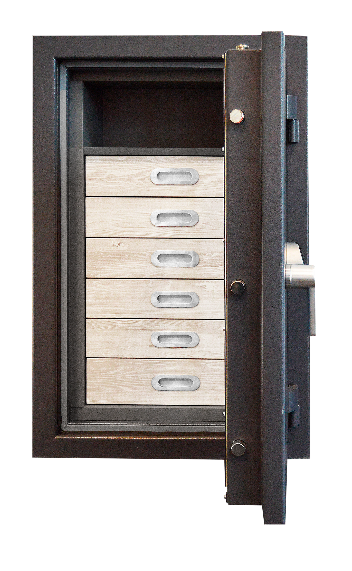 Luxury Safes - SÜPERB "M"  with digital lock and 6 drawers lined with micro fabric (Size: H  100.6  x  W  63.6  x  D 57.0 cm) - Hartmann Tresore Online Shop