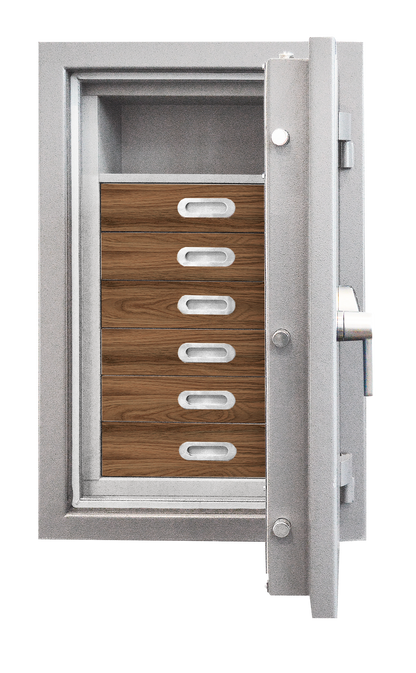 Luxury Safes - SÜPERB "M"  with digital lock and 6 drawers lined with micro fabric (Size: H  100.6  x  W  63.6  x  D 57.0 cm) - Hartmann Tresore Online Shop