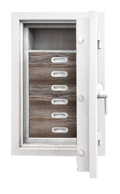 Luxury Safes - SÜPERB "M"  with digital lock and 6 drawers lined with micro fabric (Size: H  100.6  x  W  63.6  x  D 57.0 cm) - Hartmann Tresore Online Shop